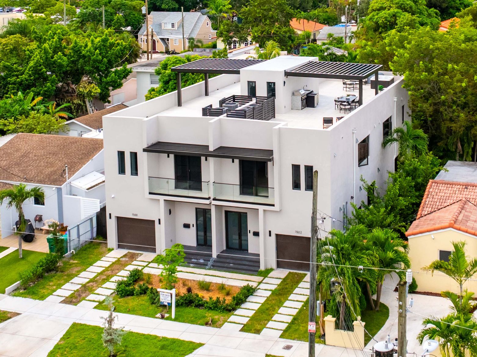 Industrialized housing development in Miami, Florida